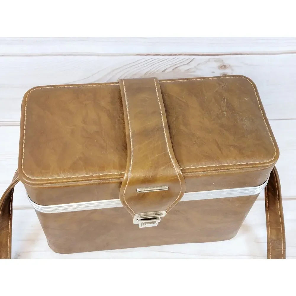 Vintage Camera Hard Case Bag Shoulder Strap - 12